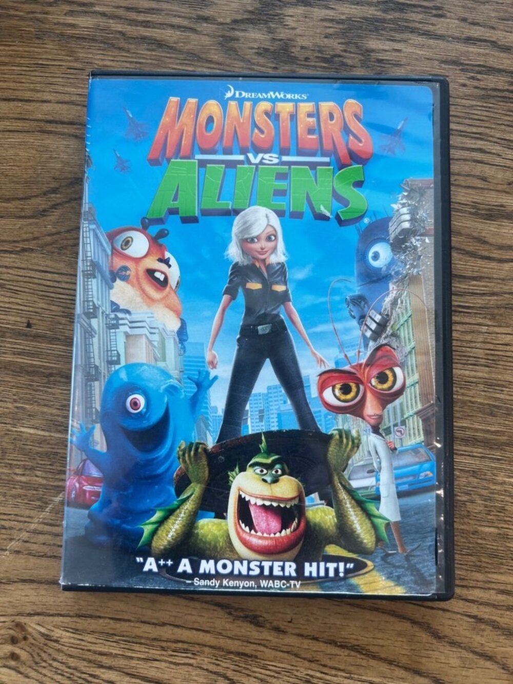 Monsters Vs. Aliens 2009 DVD Comedy Reese Witherspoon Seth Rogen